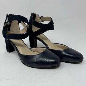 LifeStride‎ Marlene Shoes Womens Size 9 Medium Block Heel Memory Foam Comfort